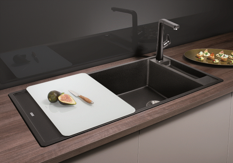 BLANCOAXIA III XL 6 S gnstig | Silgranit Sple | kaufen Farbe Anthrazit Einbau